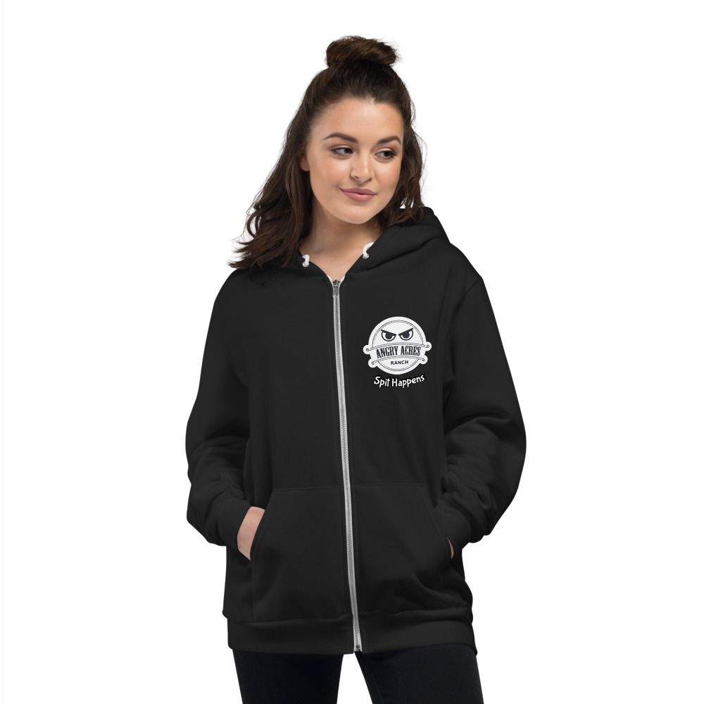 Angry Acres Ranch Zipper Hoodie | Angry Acres Ranch