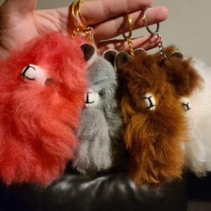 alpaca keychains